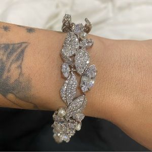 Henri Bendel black tie bracelet